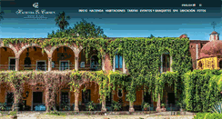 Desktop Screenshot of haciendadelcarmen.com.mx